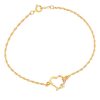 Mt Rushmore Black Hills Gold Heart Bracelet - G 839 - Image 2
