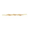 Mt Rushmore Black Hills Gold Mirrored Leaves Bracelet - G 854