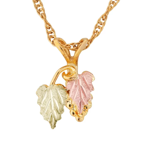 Landstrom's Original Black Hills Gold Pendant - G LF3108