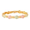 Landstrom's Original Black Hills Gold Leaves and Grapes Linking Bracelet - G LP702 - Image 2
