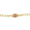 Mt Rushmore Black Hills Gold Single Rose Bracelet - G 861