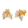 Landstrom’s Original Black Hills Gold Grape Cluster Post Earrings - G LER439 - Image 2