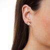 Mt Rushmore Black Hills Gold Butterfly Post Earrings - G 348 - Image 2