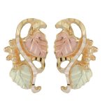 Black Hills Gold by TRJ Intertwined Vines Earrings - G C5326