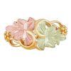 Landstrom’s Original Black Hills Gold Dual Leaves and Vine Ring - G L02800 - Image 2