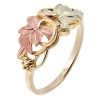 Landstrom’s Original Black Hills Gold Dual Leaves and Vine Ring - G L02800 - Image 3