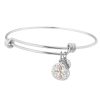 Mt Rushmore Black Hills Gold on Silver Charm Bracelet - MR8368