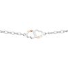 Black Hills Gold on Silver by TRJ Double Heart Ankle Bracelet - MRC8019-AK-GS - Image 2