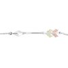Landstrom’s Original Black Hills Gold on Silver Arrow Bolo Bracelet - MRLBR4026 - Image 3