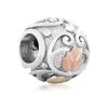 Landstrom’s Original Black Hills Gold on Silver Charm Bead - MRLCH1018 - Image 2