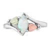 Landstrom’s Original Black Hills Gold on Silver Marquise Opal Ring - MRLLR2948 - Image 2