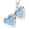 Landstrom’s Original Black Hills Gold on Silver "I Love You" Heart Locket - MRLPE627 - Image 2
