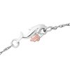 Mt Rushmore Black Hills Gold on Silver Dolphin Ankle Bracelet - MR8075 - Image 3