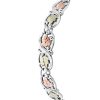 Black Hills Gold on Silver by TRJ Coiling Vines Bracelet - MRC8276-GS - Image 2