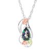 Landstrom’s Original Black Hills Gold on Silver Mystic Fire Topaz Pendant - MRLPE3252-471