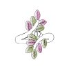 Mt Rushmore Black Hills Gold Family Jewelry Wrap Around Vine Ring with 1-10, 2.5mm Synthetic Birthstones - G 945-SY - Image 12