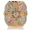 Landstrom’s Original Black Hills Gold Bountiful Harvest with 1/3CT Diamond Men's Ring - G LC228D33