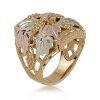 Landstrom’s Original Black Hills Gold Bountiful Harvest with 1/3CT Diamond Men's Ring - G LC228D33 - Image 2