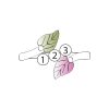 Landstrom’s Original Black Hills Gold Family Jewelry Leaves and Vine Ring with 2-6, 2.5mm Genuine Birthstones - G LD2151-GN - Image 6