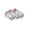 Landstrom’s Original Black Hills Gold Family Jewelry Triple Channel Ring with 2-6, 2.5mm Synthetic Birthstones - G LD2155-SY - Image 5