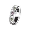 Black Hills Gold on Silver by TRJ Family Jewelry Ring with 1-7, 2.5mm Synthetic Birthstones - MRC40615-SY - Image 6