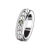 Black Hills Gold on Silver by TRJ Family Jewelry Ring with 1-7, 2.5mm Synthetic Birthstones - MRC40615-SY - Image 4