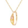 Mt Rushmore Black Hills Gold "Baby" Ring Pendant - G 249